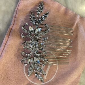 Dareth Colburn Silver & Crystal Bridal Comb